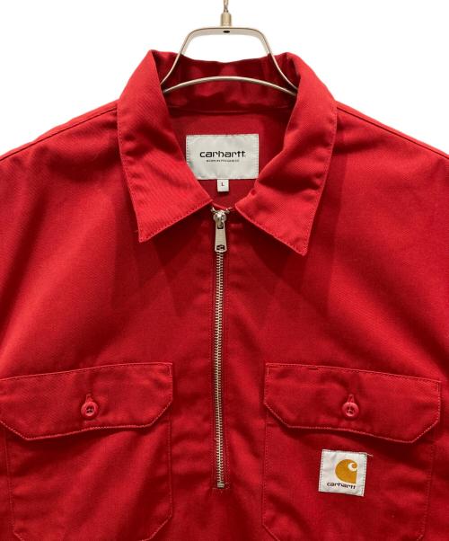 CarHartt（カーハート）CarHartt (カーハート) L/S ILFORD SHIRT レッド サイズ:Ⅼの古着・服飾アイテム