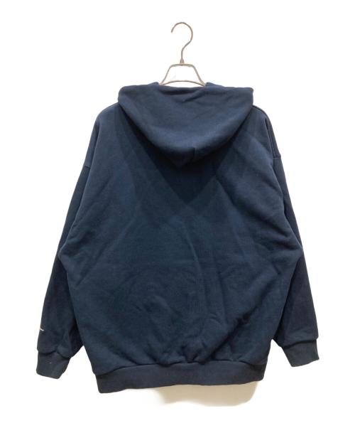 NAUTICA（ノーティカ）NAUTICA (ノーティカ) Arch Logo Sweat Hoodie ネイビー サイズ:Ⅼの古着・服飾アイテム