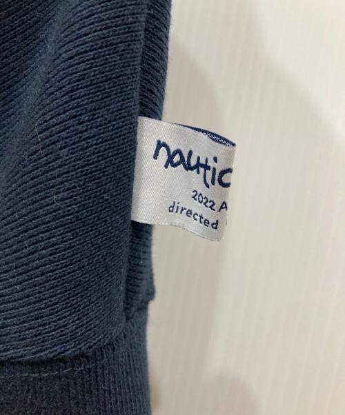 NAUTICA（ノーティカ）NAUTICA (ノーティカ) Arch Logo Sweat Hoodie ネイビー サイズ:Ⅼの古着・服飾アイテム
