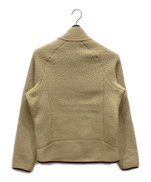Patagonia（パタゴニア）Patagonia (パタゴニア) レトロパイルジャケット ベージュ×ネイビー サイズ:SIZE Sの古着・服飾アイテム
