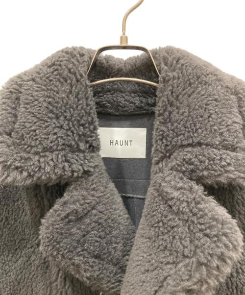 haunt（ハウント）haunt (ハウント) ボアベスト グレー サイズ:-の古着・服飾アイテム