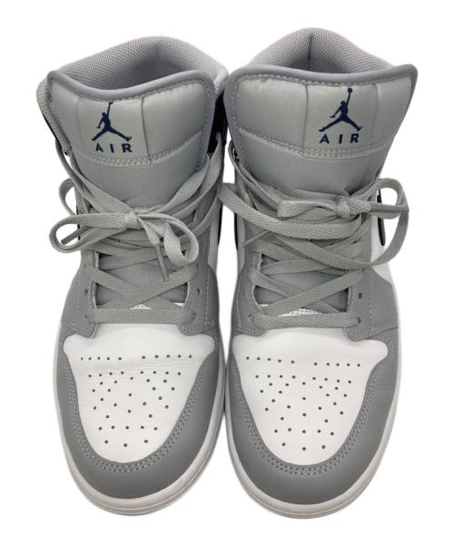 NIKE（ナイキ）NIKE (ナイキ) Air Jordan 1 Mid ネイビー×グレー サイズ:28の古着・服飾アイテム