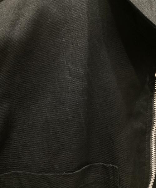 LOWLOW STREETWEAR（LOWLOW STREETWEAR）LOWLOW STREETWEAR (LOWLOW STREETWEAR) ジップシャツ ブラック サイズ:XXLの古着・服飾アイテム