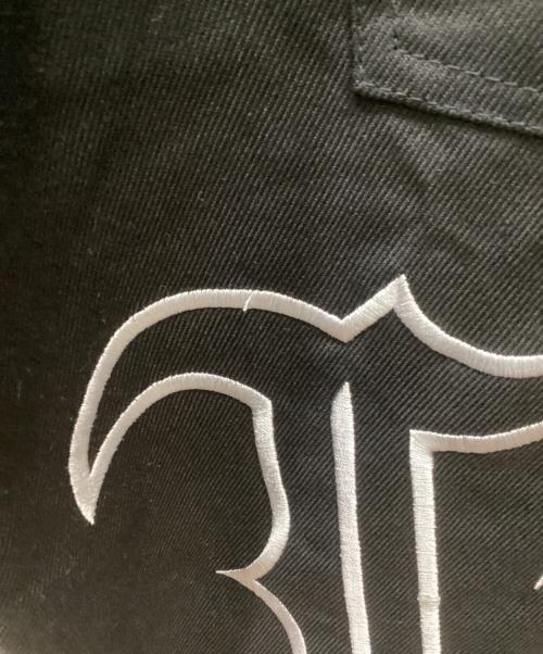 LOWLOW STREETWEAR（LOWLOW STREETWEAR）LOWLOW STREETWEAR (LOWLOW STREETWEAR) ジップシャツ ブラック サイズ:XXLの古着・服飾アイテム