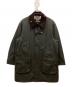 Barbour（バブアー）の古着「BORDERワックス コットン コート」｜カーキ