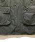中古・古着 Barbour (バブアー) BORDERワックス コットン コート カーキ サイズ:40：35000円