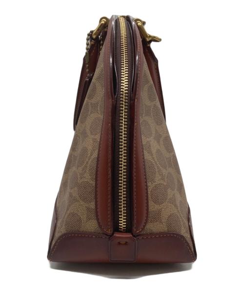 COACH（コーチ）COACH (コーチ) 2WAYバッグ ブラウンの古着・服飾アイテム
