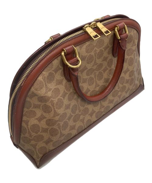 COACH（コーチ）COACH (コーチ) 2WAYバッグ ブラウンの古着・服飾アイテム