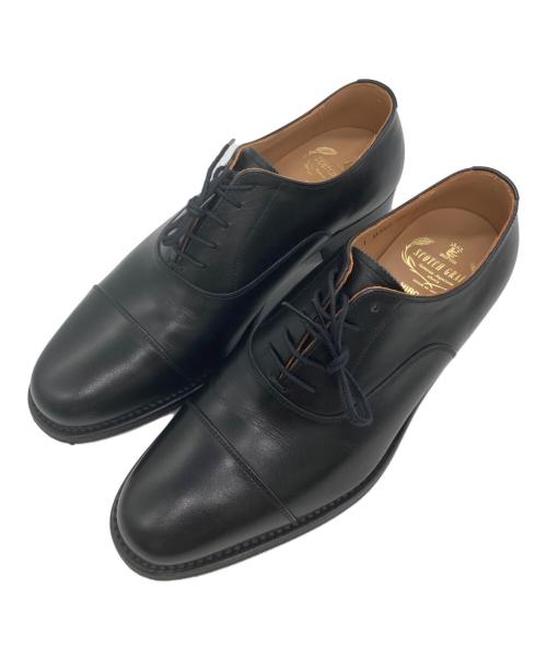 SCOTCH GRAIN（スコッチグレイン）SCOTCH GRAIN (スコッチグレイン) ストレートチップシューズ ブラック サイズ:SIZE 24.5cmの古着・服飾アイテム