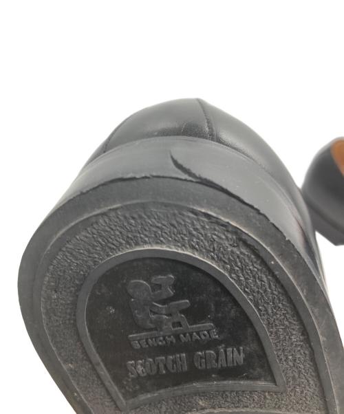 SCOTCH GRAIN（スコッチグレイン）SCOTCH GRAIN (スコッチグレイン) ストレートチップシューズ ブラック サイズ:SIZE 24.5cmの古着・服飾アイテム