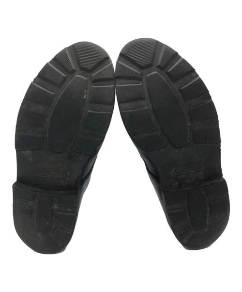 PARABOOT（パラブーツ）PARABOOT (パラブーツ) ダブルモンクストラップシューズ ブラック サイズ:	SIZE 7 1/2の古着・服飾アイテム