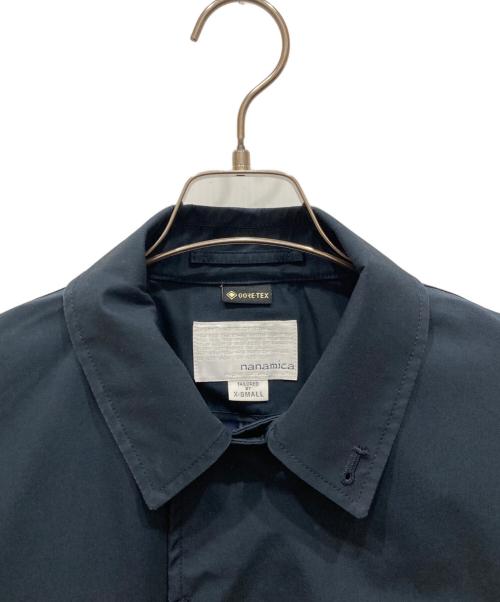 nanamica（ナナミカ）nanamica (ナナミカ) GORE-TEX Soutien Collar Coat ネイビー サイズ:Sの古着・服飾アイテム