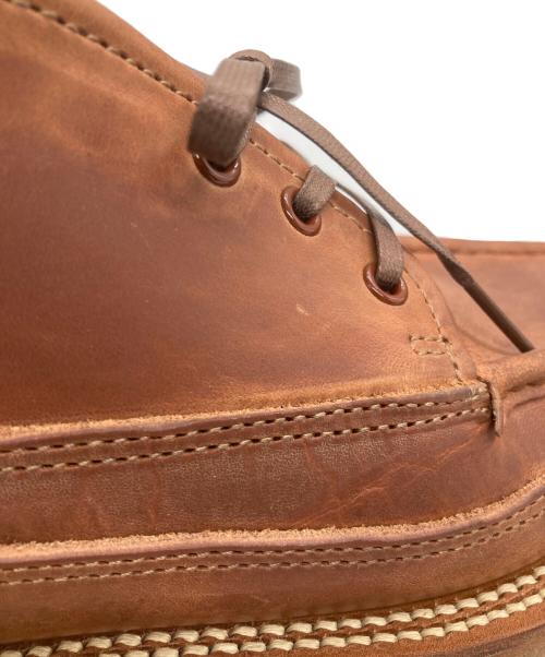 makers（メイカーズ）makers (メイカーズ) CRAY モカシンブーツ ブラウン サイズ:	SIZE 7 1/2の古着・服飾アイテム