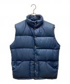 THE NORTH FACEザ ノース フェイス）の古着「中綿ベスト」｜ブルー