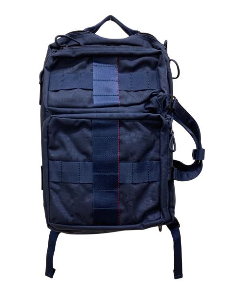 BRIEFING（ブリーフィング）BRIEFING (ブリーフィング) BEAMS PLUS (ビームスプラス) 3WAY BAG ブルーの古着・服飾アイテム