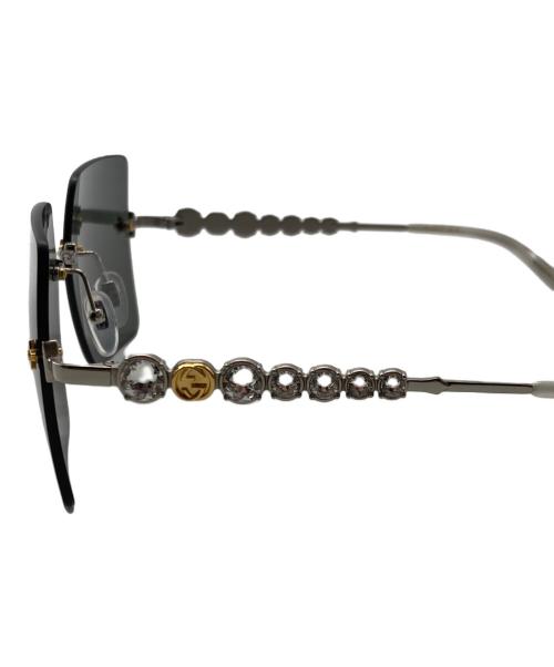 GUCCI（グッチ）GUCCI (グッチ) サングラス ホワイト サイズ:56□16-140の古着・服飾アイテム