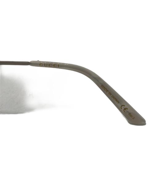 GUCCI（グッチ）GUCCI (グッチ) サングラス ホワイト サイズ:56□16-140の古着・服飾アイテム