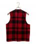 FILSON (フィルソン) MACKINAW WOOL VEST レッド サイズ:S：12000円