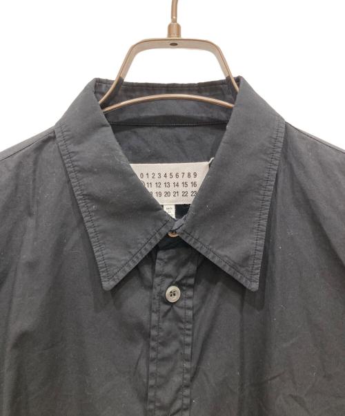 Maison Margiela（メゾンマルジェラ）Maison Margiela (メゾンマルジェラ) フェイクポケット コットン ポプリンシャツ ブラック サイズ:SIZE 39の古着・服飾アイテム