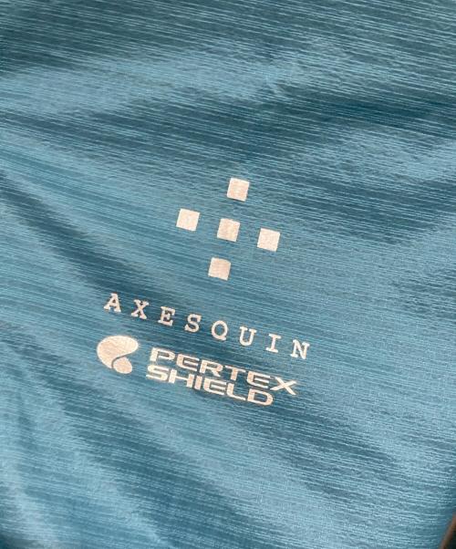 axesquin（アクシーズクイン）axesquin (アクシーズクイン) レインコート ブルー サイズ:Ⅿの古着・服飾アイテム