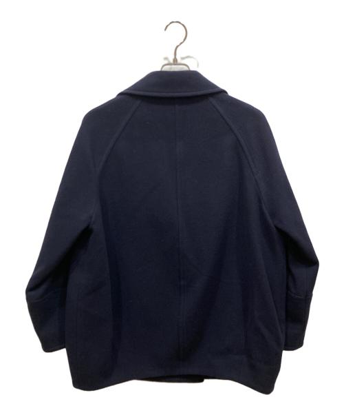 JOURNAL STANDARD（ジャーナルスタンダード）JOURNAL STANDARD (ジャーナルスタンダード) 尾州ウールスーパー100モッサPコート ネイビー サイズ:36の古着・服飾アイテム