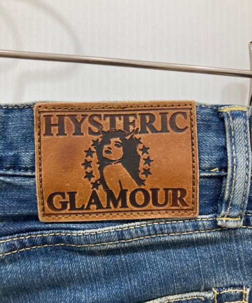 Hysteric Glamour（ヒステリックグラマー）Hysteric Glamour (ヒステリックグラマー) SP加工スタッズストレッチデニムパンツ インディゴ サイズ:SIZE 29の古着・服飾アイテム
