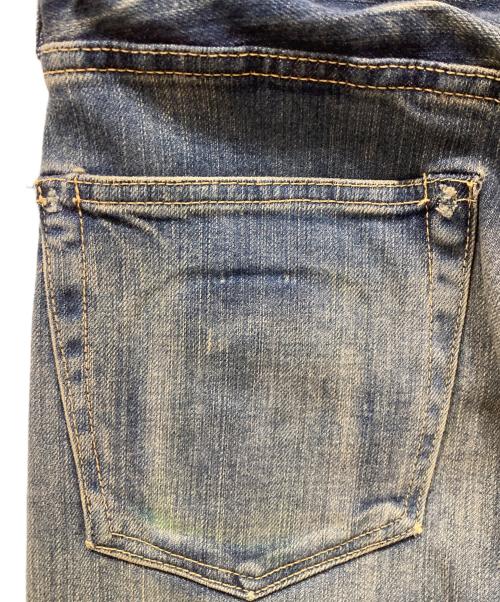 Hysteric Glamour（ヒステリックグラマー）Hysteric Glamour (ヒステリックグラマー) SP加工スタッズストレッチデニムパンツ インディゴ サイズ:SIZE 29の古着・服飾アイテム