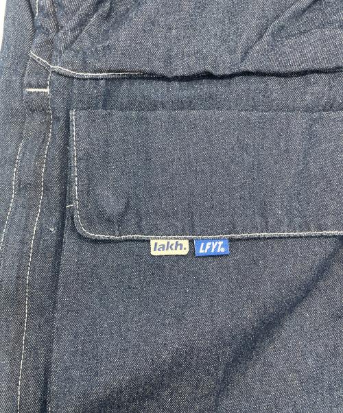 LAKH（ラク）LAKH (ラク) Lafayette (ラファイエット) Ten Pocket Cargo Shorts Denim インディゴ サイズ:SIZE XLの古着・服飾アイテム