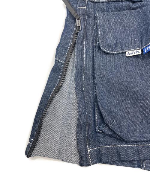 LAKH（ラク）LAKH (ラク) Lafayette (ラファイエット) Ten Pocket Cargo Shorts Denim インディゴ サイズ:SIZE XLの古着・服飾アイテム