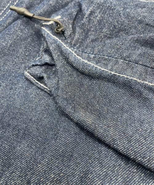 LAKH（ラク）LAKH (ラク) Lafayette (ラファイエット) Ten Pocket Cargo Shorts Denim インディゴ サイズ:SIZE XLの古着・服飾アイテム