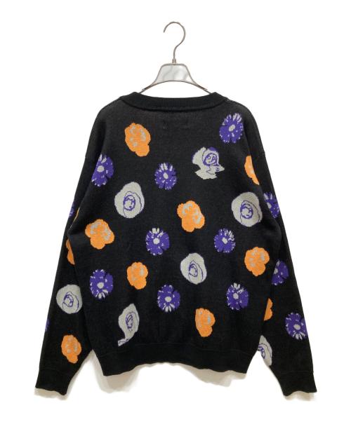 FUCKING AWESOME（ファッキンオーサム）FUCKING AWESOME (ファッキンオーサム) BOTANICAL KNITTED SWEATER ブラック サイズ:SIZE Lの古着・服飾アイテム