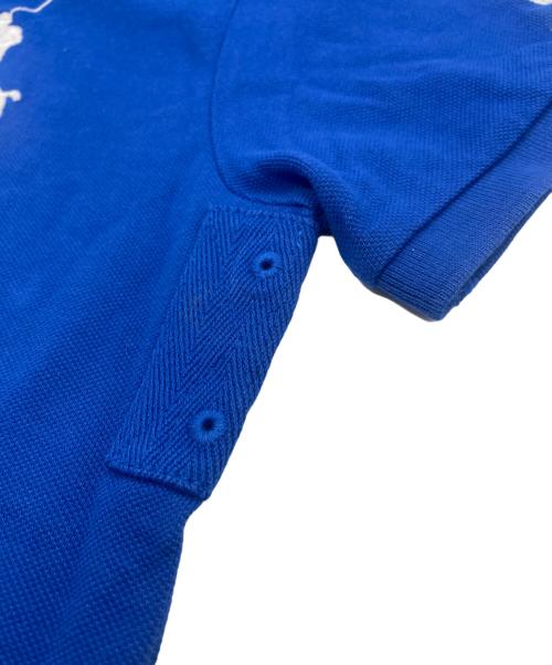 POLO RALPH LAUREN（ポロ・ラルフローレン）POLO RALPH LAUREN (ポロ・ラルフローレン) ビックポニーエンブレムポロシャツ ブルー サイズ:Sの古着・服飾アイテム