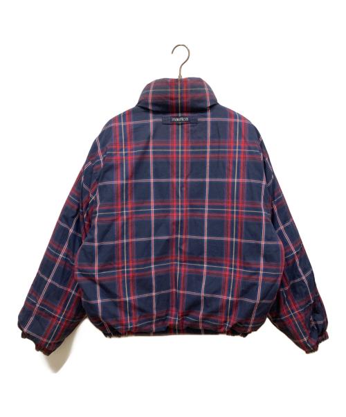 NAUTICA（ノーティカ）NAUTICA (ノーティカ) ダウンジャケット レッド×ネイビー サイズ:XLの古着・服飾アイテム