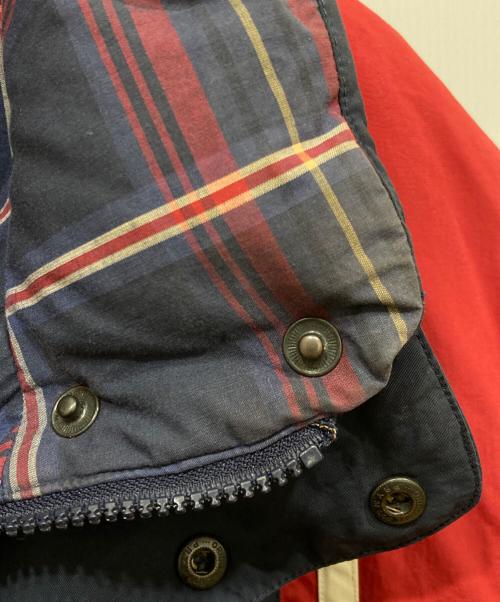 NAUTICA（ノーティカ）NAUTICA (ノーティカ) ダウンジャケット レッド×ネイビー サイズ:XLの古着・服飾アイテム