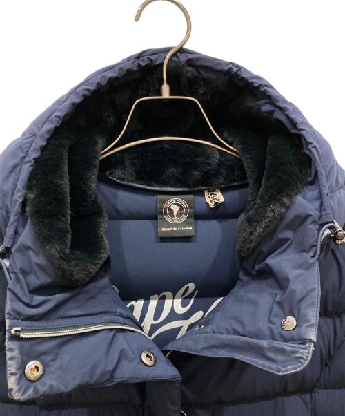 CAPE HORN（ケープホーン）CAPE HORN (ケープホーン) ダウンコート GIACCA CAFAYATE ネイビー サイズ:44の古着・服飾アイテム