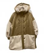 ETRE TOKYOエトレトウキョウ）の古着「ミリタリーボアコート」｜アイボリー