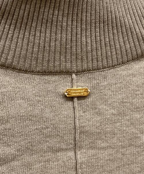 GALLARDA GALANTE（ガリャルダガランテ）GALLARDA GALANTE (ガリャルダガランテ) オーバーハイネックニット ベージュ サイズ:FREE 未使用品の古着・服飾アイテム