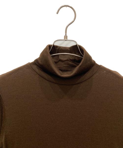 POLO RALPH LAUREN（ポロ・ラルフローレン）POLO RALPH LAUREN (ポロ・ラルフローレン) タートルネックワンピース ブラウン サイズ:SIZE Mの古着・服飾アイテム