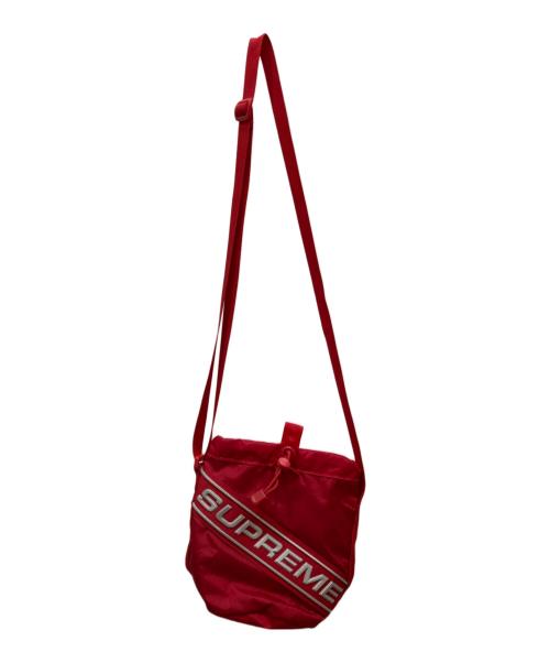 SUPREME（シュプリーム）Supreme (シュプリーム) SMALL CINCH POUCH レッドの古着・服飾アイテム