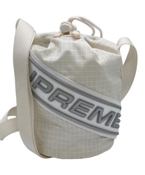 SUPREME（シュプリーム）Supreme (シュプリーム) SMALL CINCH POUCH ホワイトの古着・服飾アイテム
