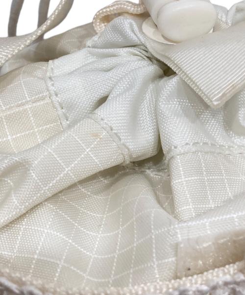 SUPREME（シュプリーム）Supreme (シュプリーム) SMALL CINCH POUCH ホワイトの古着・服飾アイテム