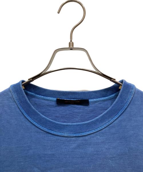 LOUIS VUITTON（ルイ ヴィトン）LOUIS VUITTON (ルイ ヴィトン) リフレクティブロゴTシャツ ブルー サイズ:Ⅿの古着・服飾アイテム