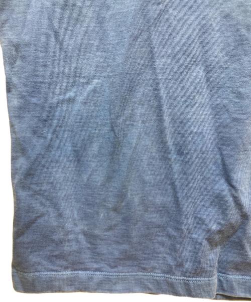 LOUIS VUITTON（ルイ ヴィトン）LOUIS VUITTON (ルイ ヴィトン) リフレクティブロゴTシャツ ブルー サイズ:Ⅿの古着・服飾アイテム