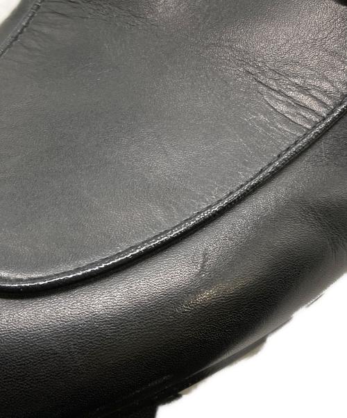 GUCCI（グッチ）GUCCI (グッチ) ホースビットファー付きローファー ブラック サイズ:35の古着・服飾アイテム