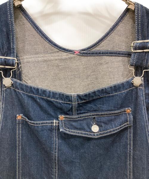 MOMOTARO JEANS（桃太郎ジーンズ）MOMOTARO JEANS (桃太郎ジーンズ) GTBデニム オーバーオール インディゴ サイズ:SIZE Lの古着・服飾アイテム