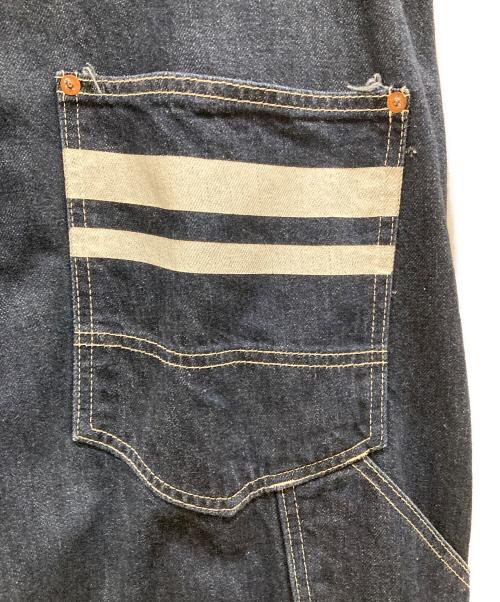 MOMOTARO JEANS（桃太郎ジーンズ）MOMOTARO JEANS (桃太郎ジーンズ) GTBデニム オーバーオール インディゴ サイズ:SIZE Lの古着・服飾アイテム