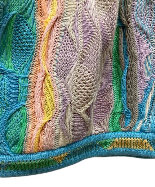 Coogi（クージー）COOGI (クージー) ニットカーディガン マルチカラー サイズ:SIZE XSの古着・服飾アイテム