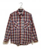 LEEリー）の古着「ウエスタンチェックシャツ」｜ブルー