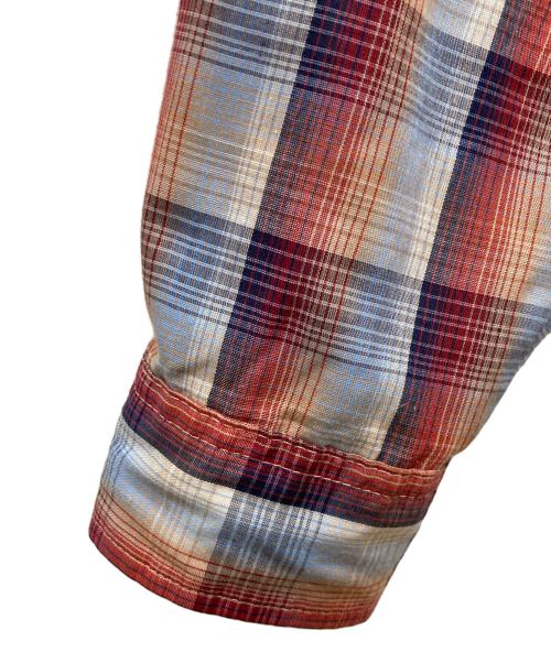 LEE（リー）LEE (リー) ウエスタンチェックシャツ ブルー サイズ:MRの古着・服飾アイテム