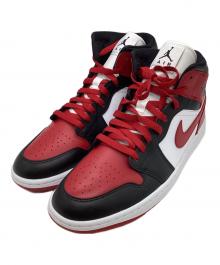 NIKE（ナイキ）の古着「Women's Air Jordan 1 Mid "Bred Toe"」｜レッド